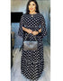 Dubai Maxi African Print Abaya Gowns